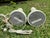 Ivory Vintage Faux Bamboo Plaster Lamps in Ivory & Celadon for Sarasota Lamp Co – Pair For Sale - Image 8 of 12