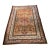 Large Antique Hand-Knotted Art Nouveau Floral Oriental Rug, 11’9” × 8’6”, Circa 1920–1950 For Sale