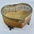 Vintage Gold Tone Heart Shaped Ormolu Filigree Jewelry Box For Sale - Image 10 of 12