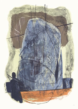 1968 "Moby Dick" Lithograph by Benton Spruance "The Sphynx"