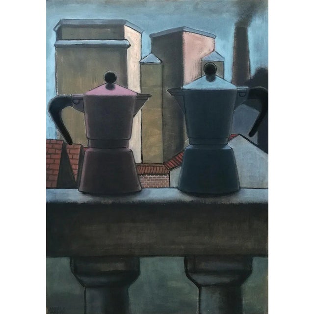 Signed on reverse Born in 1972, Novara, Italy Lives & works in Novara, Italy Since his childhood Andrea Vandoni has a...