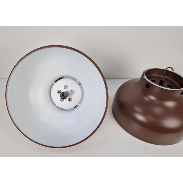 Mid-Century Modern Super Jumbo Pendant Lamps by Uniline for Nordisk Solar, 1960s, Set of 2 For Sale - Image 11 of 13