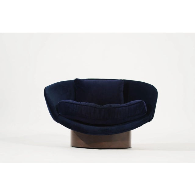 A meticulously restored low profile chair by Adrian Pearsall. Fully revived to its original splendor, this chair boasts...