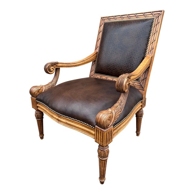Vintage Leather Chair | Chairish