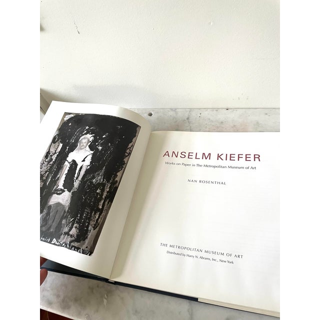 Anselm Kiefer Works on Paper in the Metropolitan Museum of Art hardcover book.