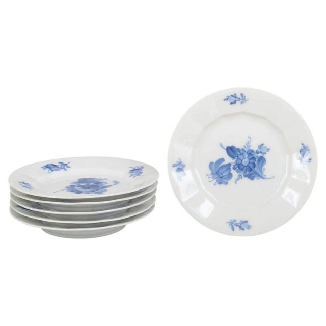 1980s Vintage Porcelain Plates from Royal Copenhagen, 1980s, Set of 6 For Sale - Image 5 of 5