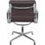 Animal Skin EA208 Softpad Chair in Nevada Coffee Aniline Leather by Charles Eames, 2007 For Sale - Image 7 of 16