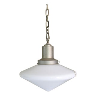 Large Conical Industrial Ceiling Fixture For Sale
