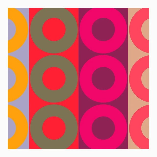 Color Harmony No.2 Fine Art Print 47.5" X 25.5" by Liz Roache For Sale - Image 4 of 6