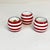 Vintage Americana Arts & Crafts Boho Chic Painted Wood Flag Motif Napkin Rings - Set of 6 - 4th of July For Sale - Image 14 of 14