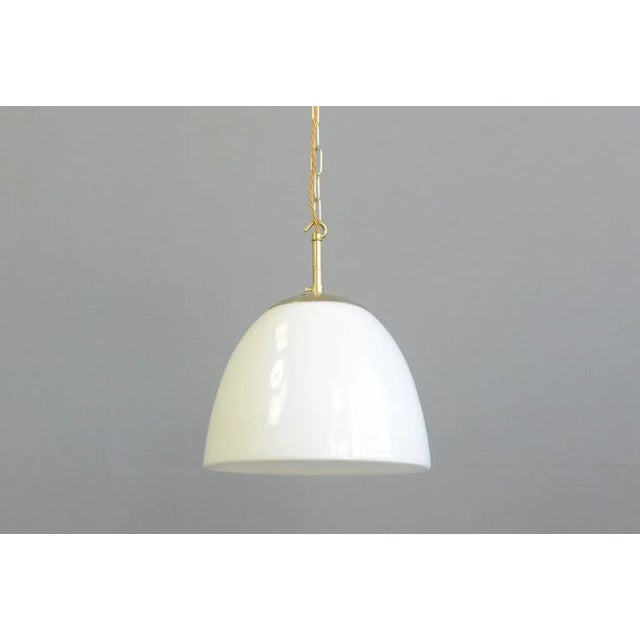Opaline Pendant Light by Vilhelm Lauritzen, 1950s For Sale - Image 10 of 10