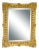 English Rectangular Bevelled Mirror in Gilt Frame (H 35 1/4 X W 27) For Sale