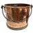 Late 19th Century Copper Steamer/Strainer Pot. Iron Base and Swing Handle.