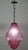 Wonderful Magenta Colour Venetian Lantern, Seguso Murano Glass, Italy, 1950s For Sale - Image 4 of 14
