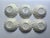 1980s Set of 6 Fitz & Floyd Pansy Porcelain Bowls For Sale - Image 17 of 18