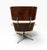 1960s Mid-Century Modern Plycraft Walnut Eames Style Lounge Chair & Ottoman For Sale - Image 5 of 9