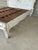 Italian Rococo Style Shabby Chic Distressed King Size Bed Frame For Sale - Image 9 of 11