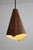 Mid-Century Modern Danish Brutalist Hand-Hammered Copper Pendant Lamp from Es Horn Aalestrup, 1960s For Sale - Image 3 of 8