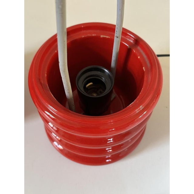 Vintage Ceramic Lantern Lamp, 1970s For Sale - Image 12 of 15