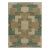 Rug & Kilim’s Oversized Piet Rug in Green and Taupe, 12x18 For Sale