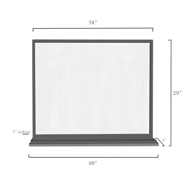 Brilliant Gold August Fireplace Screen Iron For Sale - Image 11 of 12