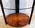 1990s 1990s Theodore Alexander Art Deco Style Round Wood and Glass Center / End Table For Sale - Image 5 of 9