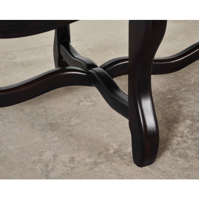 Ralph Lauren "Os De Mouton" Leather Cowhide Upholstered Bench For Sale - Image 14 of 18