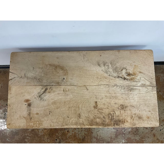 Early 20th Century Scandinavian Baroque Rustic Oak Side Table For Sale - Image 17 of 17