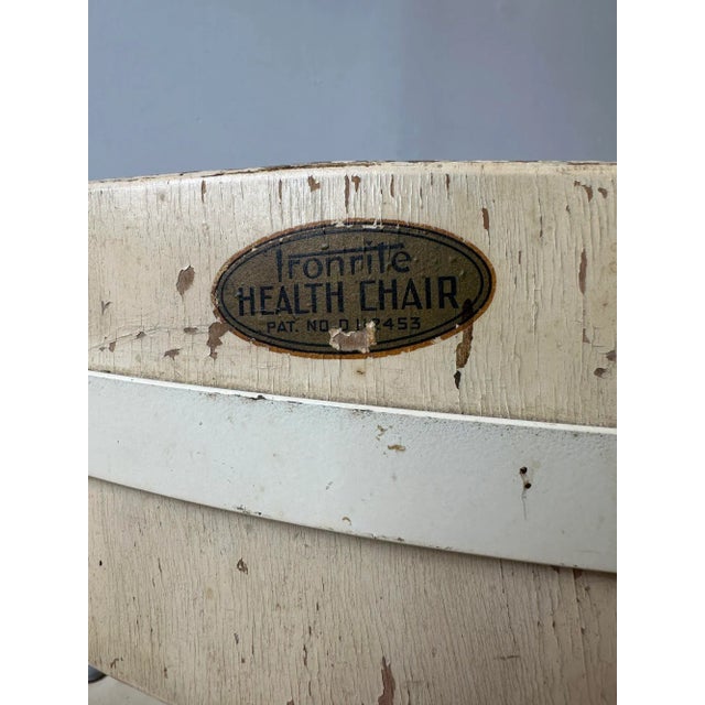 Vintage Herman Sperlich Health Chair for Ironrite Corporation, Circa 1930s For Sale - Image 12 of 12