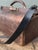 Animal Skin Vintage Stamped Croco Doctors Bag For Sale - Image 7 of 12