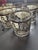 1960s Cera 22k Gold Old World Map Lowball Glasses - Set of 6 For Sale - Image 4 of 11