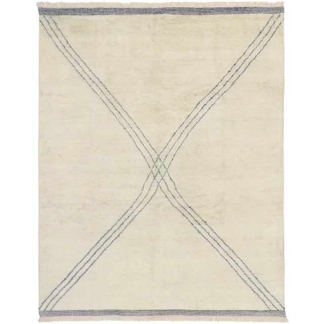 Organic Modern Moroccan Rug - 08'01 X 10'02 For Sale - Image 10 of 10