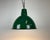 Industrial Green Enamel Factory Lamp from Polam, 1960s For Sale - Image 11 of 14