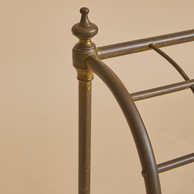 19th Century English Brass Umbrella Stand For Sale - Image 11 of 12