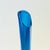 Mid 20th Century MCM Striped Blue Swung Glass Vase For Sale - Image 5 of 10