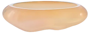 Supernova I M Amber Iridescent Bowl by Simone Lueling for ELOA
