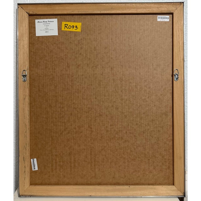 Norman Rockwell Norman Rockwell Original Lithograph Ice Skating Hand Signed Americana, 1976 For Sale - Image 4 of 12