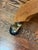 Wood Antique h.w. Hull & Sons Quarter-Sawn Oak Swivel Desk Chair on Original Brass Casters For Sale - Image 7 of 12