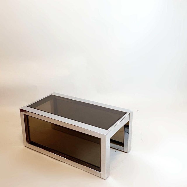 Coffee or Side Table attributed to Belgo Chrome / De Wulf, Belgium, 1960s For Sale - Image 3 of 11