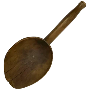 Late 19th Century French Wooden Spoon Paddle