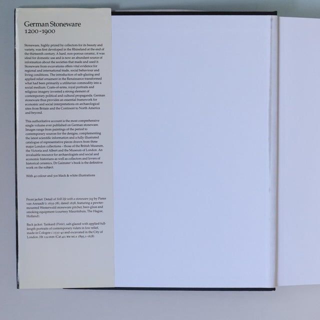 1997 German Stoneware 1200–1900 by David Gaimster, First Edition For Sale In Las Vegas - Image 6 of 14