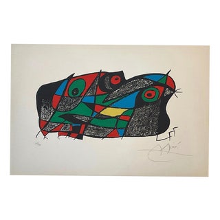 Joan Miró, Photoscope, 1974, Lithograph For Sale