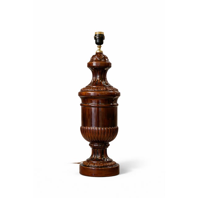 Ceramic Vintage Ceramic Table Lamps from Manises, 1940s For Sale - Image 7 of 7