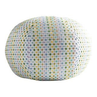 The House of Scalamandré Odette Weave Sphere Pillow, Parakeet For Sale