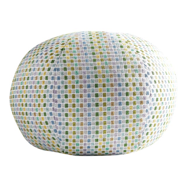 The House of Scalamandré Odette Weave Sphere Pillow, Parakeet For Sale