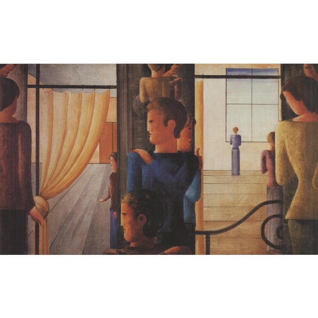 Artist: Oskar Schlemmer Title: Group of Twelve with Interior Year: 1995 Signed: No Medium: Offset Lithograph Paper Size:...