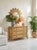 Vintage Tropical Rattan & Bamboo 3-Drawer Dresser With Sunburst Motif For Sale In West Palm - Image 6 of 12