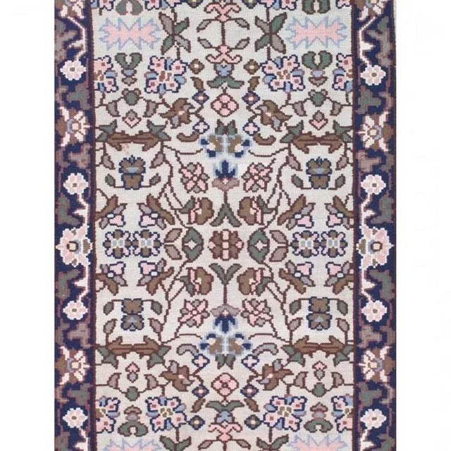 Turkish Bashir Hand-Spun Wool Rug. It is 100% lamb's wool pile on a Wool foundation All natural Dyed. This rug is...