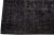 Vintage Overdyed Handmade Charcoal Wool Rug For Sale - Image 4 of 8
