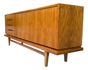 Mid-Century Walnut Sideboard, 1960s